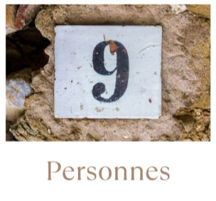 Parrainage pour 9 personnes