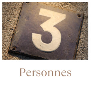 Parrainage pour 3 personnes